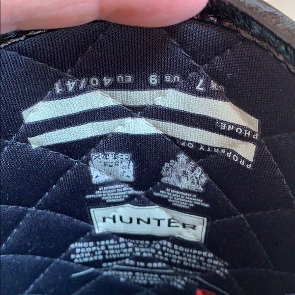 😵‍💫SOLD🤭 Hunter rain boots - Picture 5 of 10